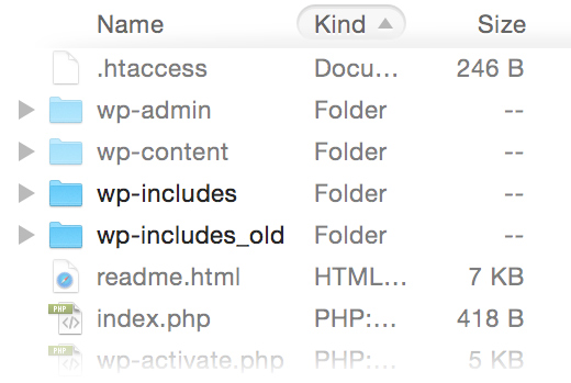 WP files